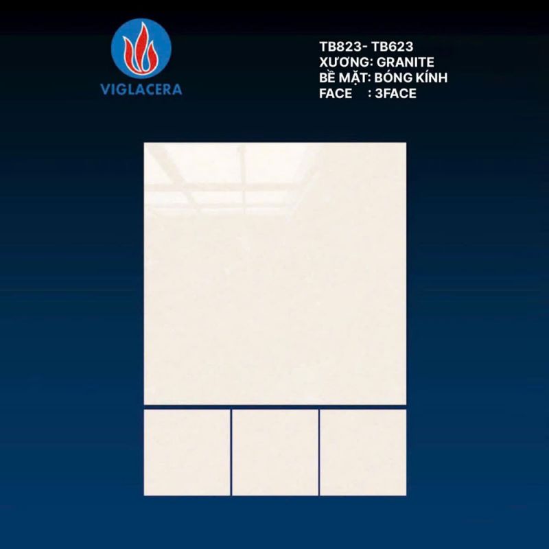 Gạch lát nền Vigalcera 80x80 TB823 - TB623