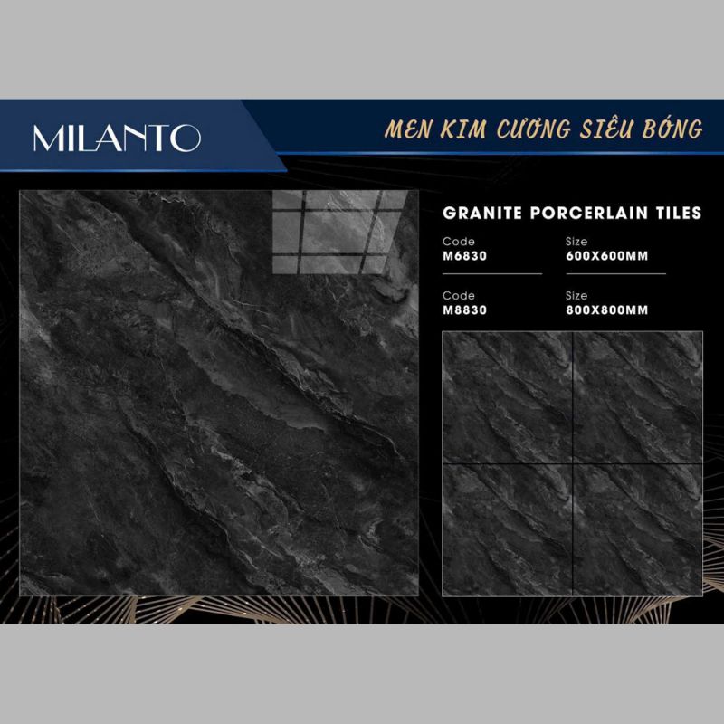 Gạch lát nền Milanto 80x80 M8830