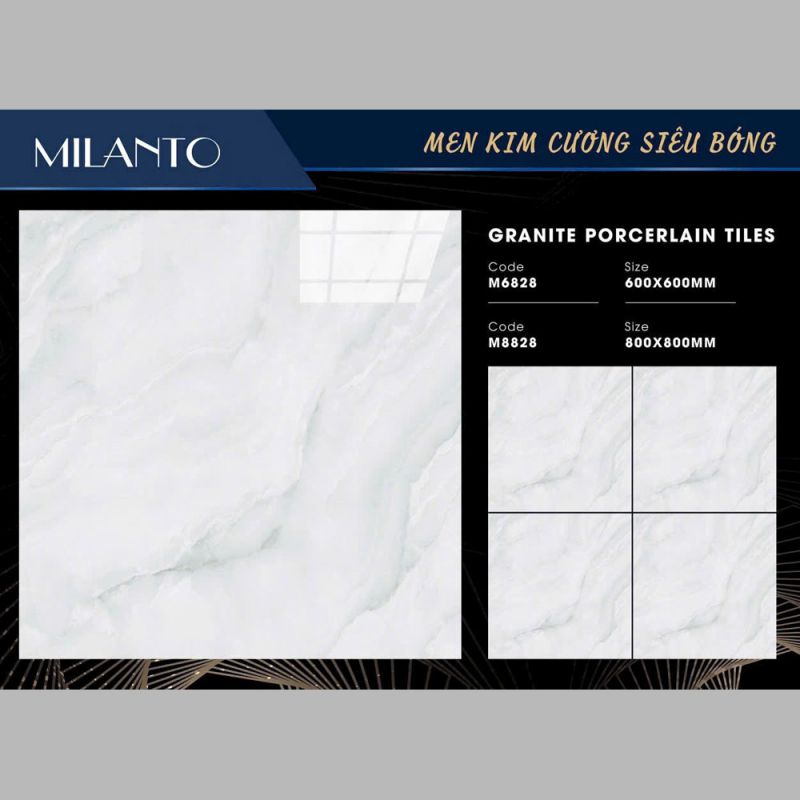 Gạch lát nền Milanto 80x80 M8828