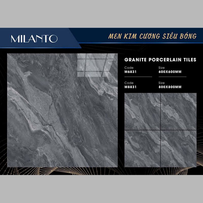 Gạch lát nền Milanto 80x80 M8831