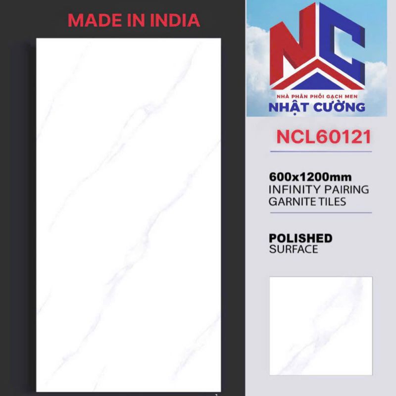 Gạch lát nền Ấn độ 60x120 NCL60121